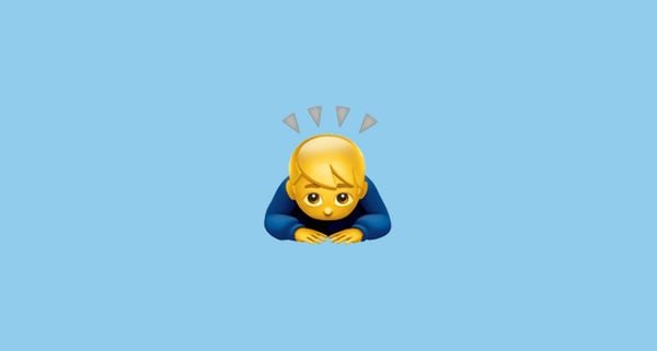 buiging emoji 001