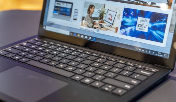 Microsoft Surface Laptop 3 preview toetsenbord