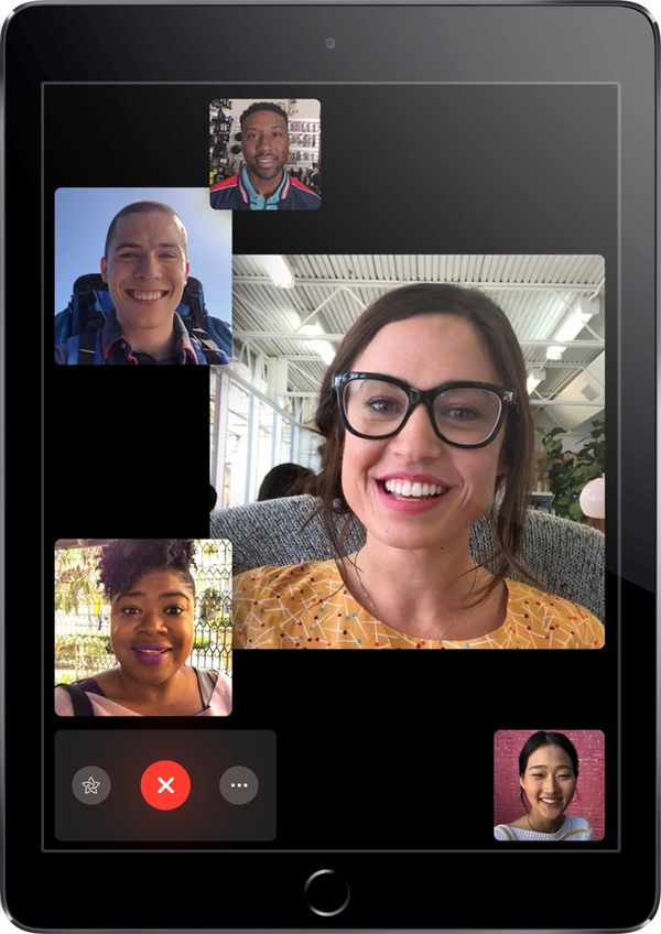 FaceTime Groepen iPad iOS 12
