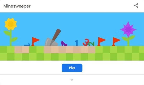 Google heeft een gratis mijnenveger-game verstopt die je zo speelt