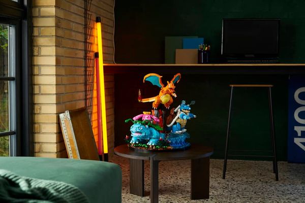 Lego he eft na lang wachten eindelijk de eerste drie sets van Pokémon onthuld, met als kers op de taart een reusachtige set.
