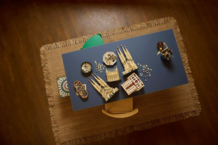 Lego heeft een nieuwe set aangekondigd in de Architecture-lijn van de wereldberoemde Sagrada Familia-basiliek en is meteen de grootste Lego-set ooit.