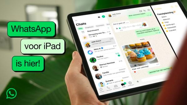 Na jaren wachten en hopen heeft Meta dan eindelijk de iPad-versie van WhatsApp aangekondigd. De app is vanaf vandaag te downloaden.