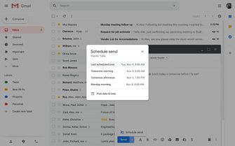 Gmail inplannen