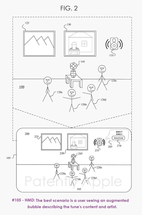 Apple Shazam patent