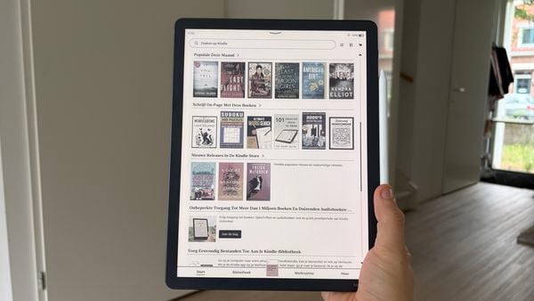650 euro voor een Amazon Kindle klinkt absurd totdat je ermee gaat schrijven (review)
