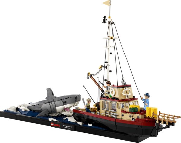 Deze LEGO Jaws-set is de must-have voor elke filmfan