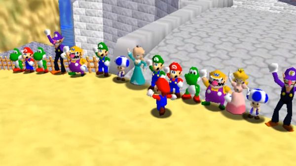 Super Mario 64 online multiplayer