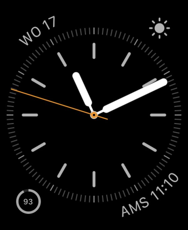 Apple Watch wijzerplaten