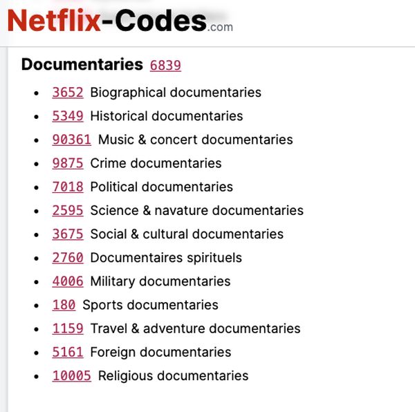 Deze geheime Netflix-codes zijn mijn favoriet in 2026
