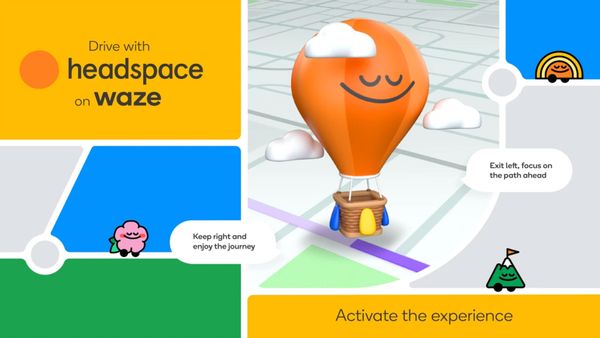 Waze Headspace navigatie