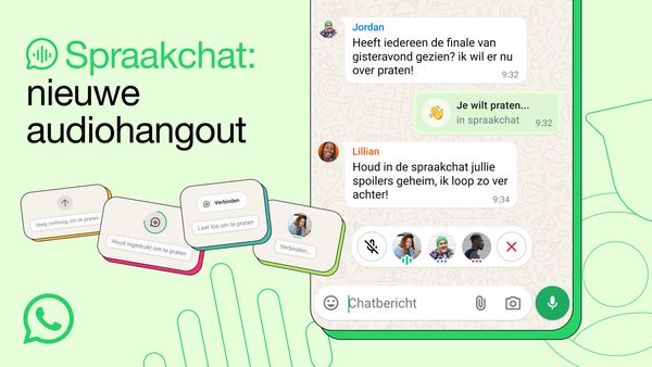 WhatsApp heeft een nieuwe functie erbij gekregen. Gebruikers kunnen nu bellen, maar nét iets anders dan een telefoongesprek starten.