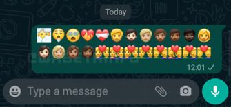 Nieuwe emoji WhatsApp