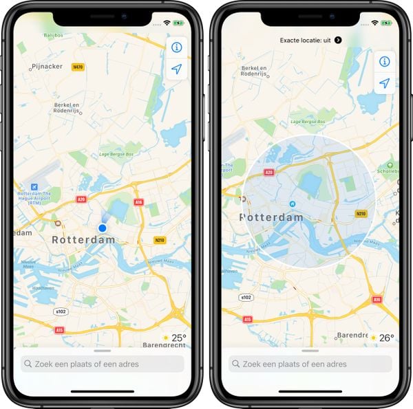 iOS 14 locatie bij benadering privacy 001