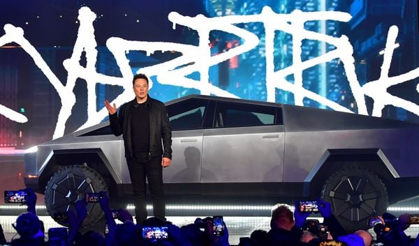 Elon Musk Tesla Cyber truck