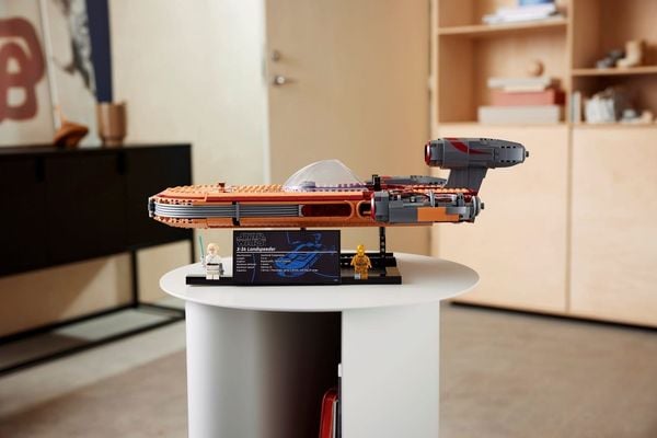 De landspeeder van Luke Skywalker uit Star Wars: A New Hope
