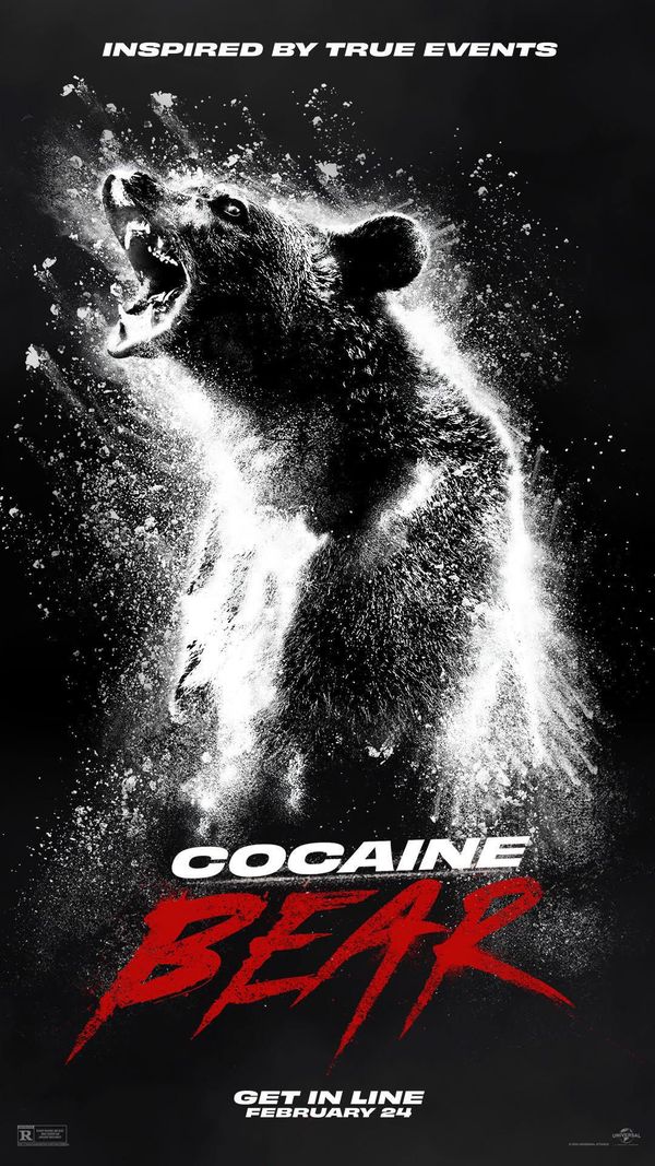 Cocaïne, beer, Cocaine Bear, film