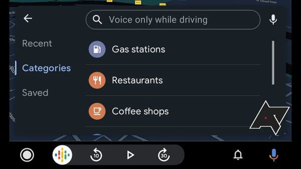 Adres invoeren Android Auto