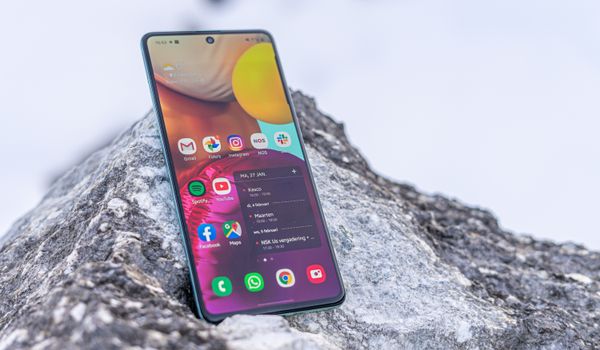 Samsung Galaxy A71 review uitgelicht
