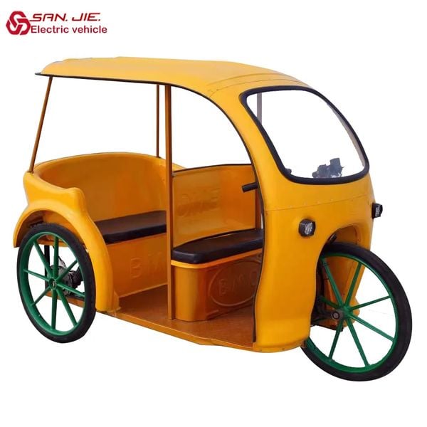 De elektrische tuktuk waarvoor je bijna je elektrische fiets wil inruilen