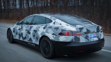 Elektrische auto Tesla Model S Gemini range