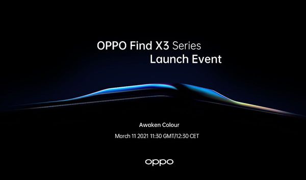Oppo Find X3 event