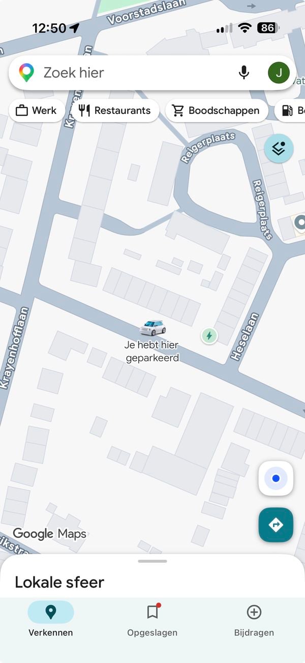 Deze verborgen Google Maps-instelling helpt met parkeren