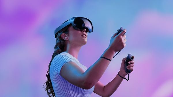 'Apple VR-headset krijgen twee absurd goede beeldschermen', reality pro