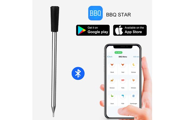 Bluetooth thermometer barbecue