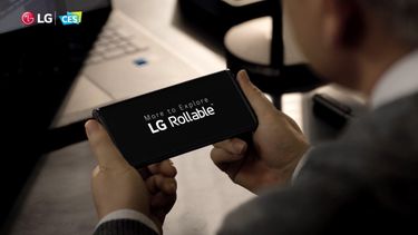 LG Rollable oprolbare smartphone
