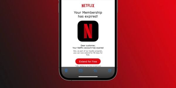 Netflix-gebruikers opgepast: oplichters sturen nep-e-mail rond