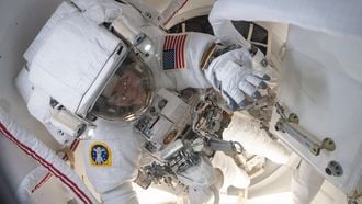 ISS astronauten ruimte NASA