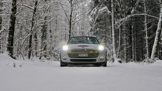 Elektrische auto, winter