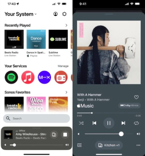 Vanaf 7 mei is de Sonos-app op iPhone en Android compleet anders