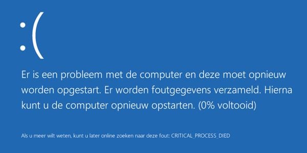 Zo fix je dat 'dodelijke' zwarte of blauwe scherm op je Windows