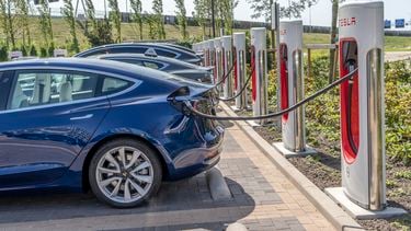Tesla Model 3 review supercharger