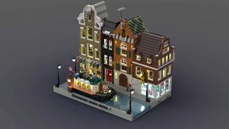 Lego gaat werken aan een set van ons eigen Amsterdam. De set is goedgekeurd via het Ideas-programma en geeft ons een voorproefje.