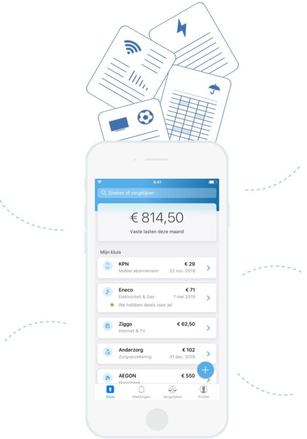 Geld besparen met de Bencompare app