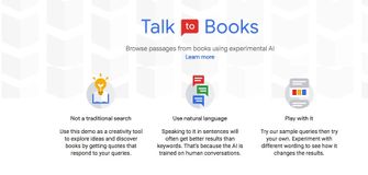 google talk to books