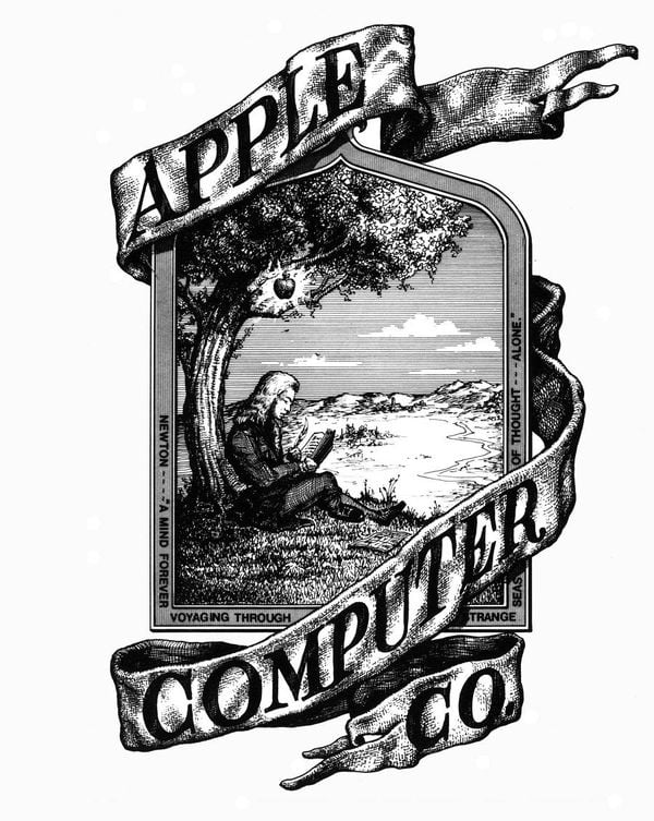 Allereerste Apple logo