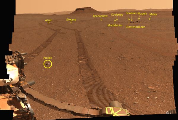 Mars Rover Perseverance depot