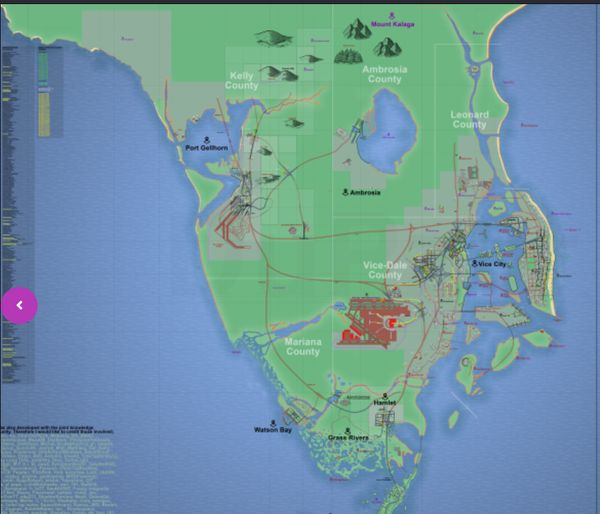 Verklapt deze kaart alle locaties van GTA 6?