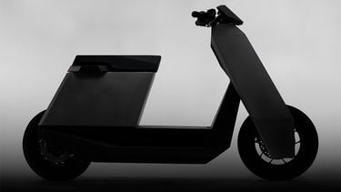 Het Amerikaanse Infinite Machine komt binnenkort met een elektrische scooter dat lijkt op een voertuig uit de toekomst.