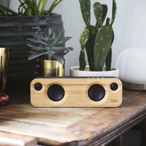 Bluetooth speaker van bamboe