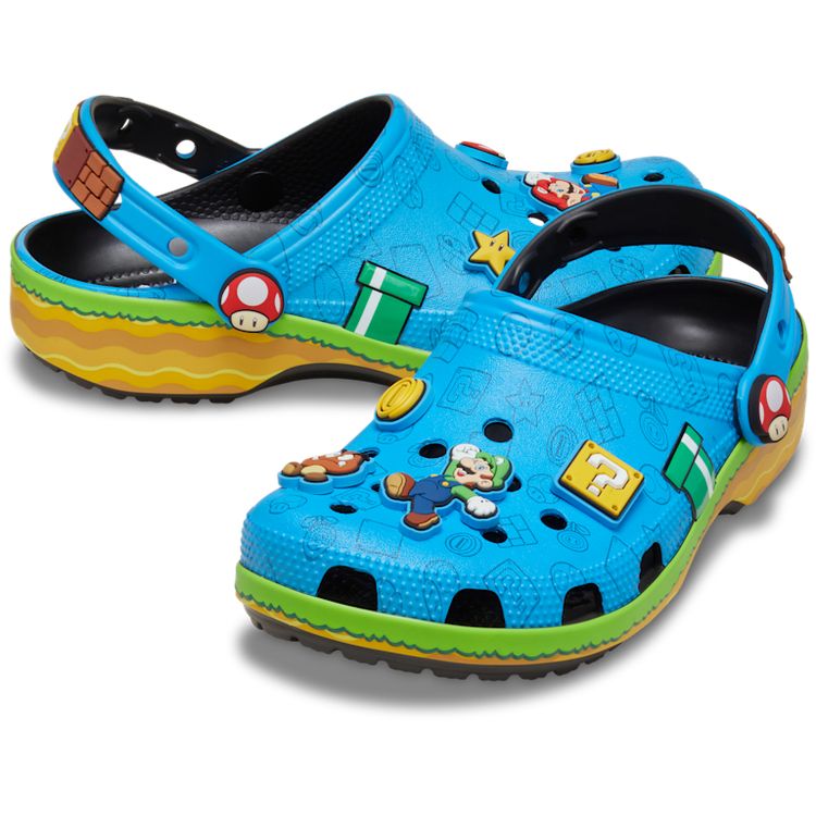 Nintendo heeft zojuist een nieuwe samenwerking aangekondigd rondom de wereld van Mario. De mascotte is straks te vinden aan je voeten met Crocs.