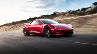 Tesla Roadster elektrische auto