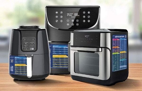 Joyage airfryer kooktijden hulp