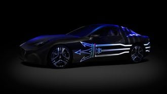 Elektrische auto Maserati