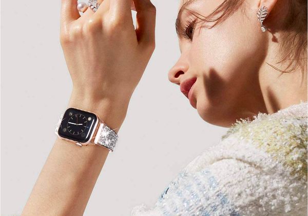 Apple Watch glitter band