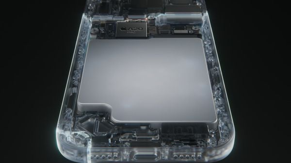iPhone 18 Pro accu en chip